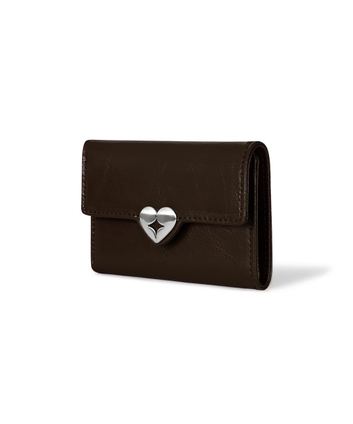 【FENNEC】 HEARTY FLAP WALLET - ESPRESSO 財布 正規品
