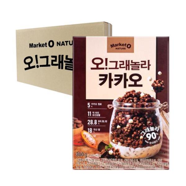 6P8オリオン マーケット オネイチャー オグラノーラ カカオ 300g 6入り