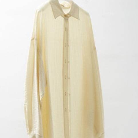 トップス デート かわいい 大人可愛い きれいめ シンプル カジュアル 大人 上品 おしゃれ お洒落 シアー 長袖　襟付き　シャツ 羽織 春夏 アプリコット　カーキ ピンク 韓国 透け感 休日 コーデ