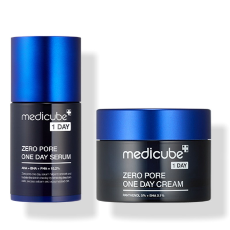 ゼロ毛穴1DAY2種セット(ゼロ毛穴1dayセラム 30ml+ゼロ毛穴１DAYクリーム 50ml)/韓国コスメ