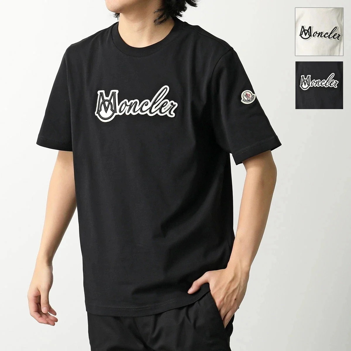 MONCLER モンクレール Tシャツ 8C00011 89AJS メンズ クルーネック