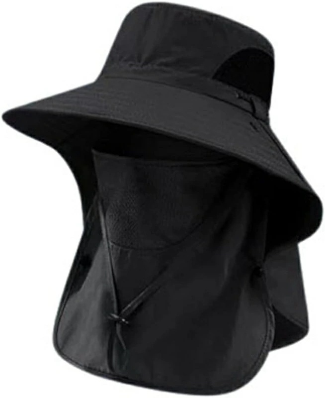 農園帽 男女兼用 つば広 日除け帽子 パープル外線対策 バイザー10cm 花ピンク対策 春夏秋 通気性 軽量 吸湿速乾 防風 フェイスカバー付き おしゃれ帽子 折りたたみ 取り外し可能 釣り 登山 5,062円