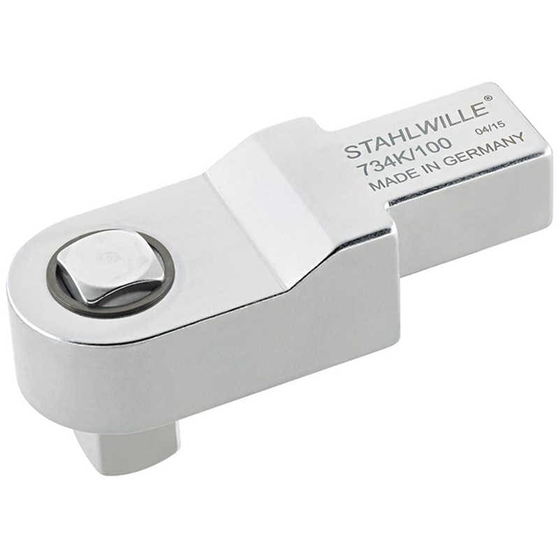 STAHLWILLE　ジョイントサイズ14×18mm 3/8SQ 校正専用トルクレンチ差替ヘッド　734K/12