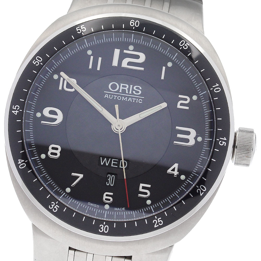 オリス ORIS 7589 TT3 デイデイト 自動巻き メンズ _903445【中古】