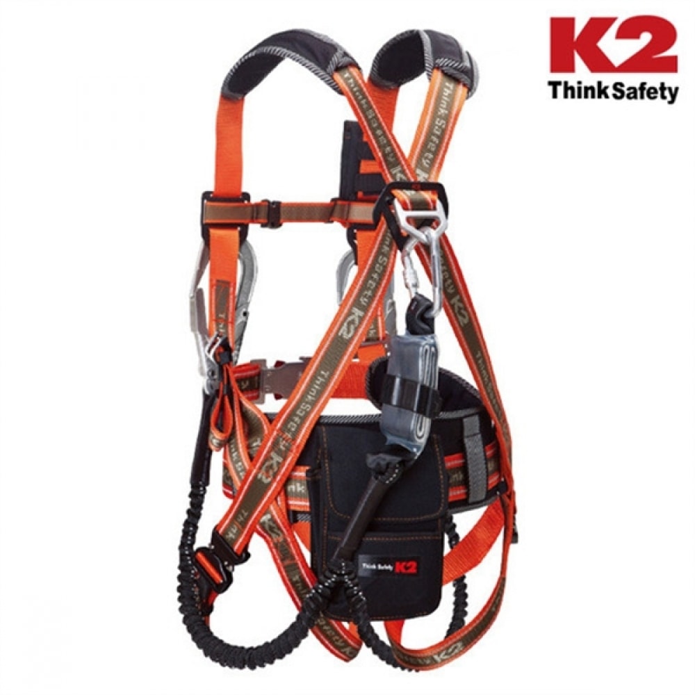 (K2 セーフティ) K2 セーフティ Y フルシートベルト KB-9302 産業用安全ベルト