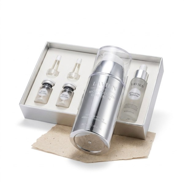 コラーゲンプロフェッショナルプログラム 30ml*4 + 200mg+マイクロコラーゲン コア クリーム 50ml