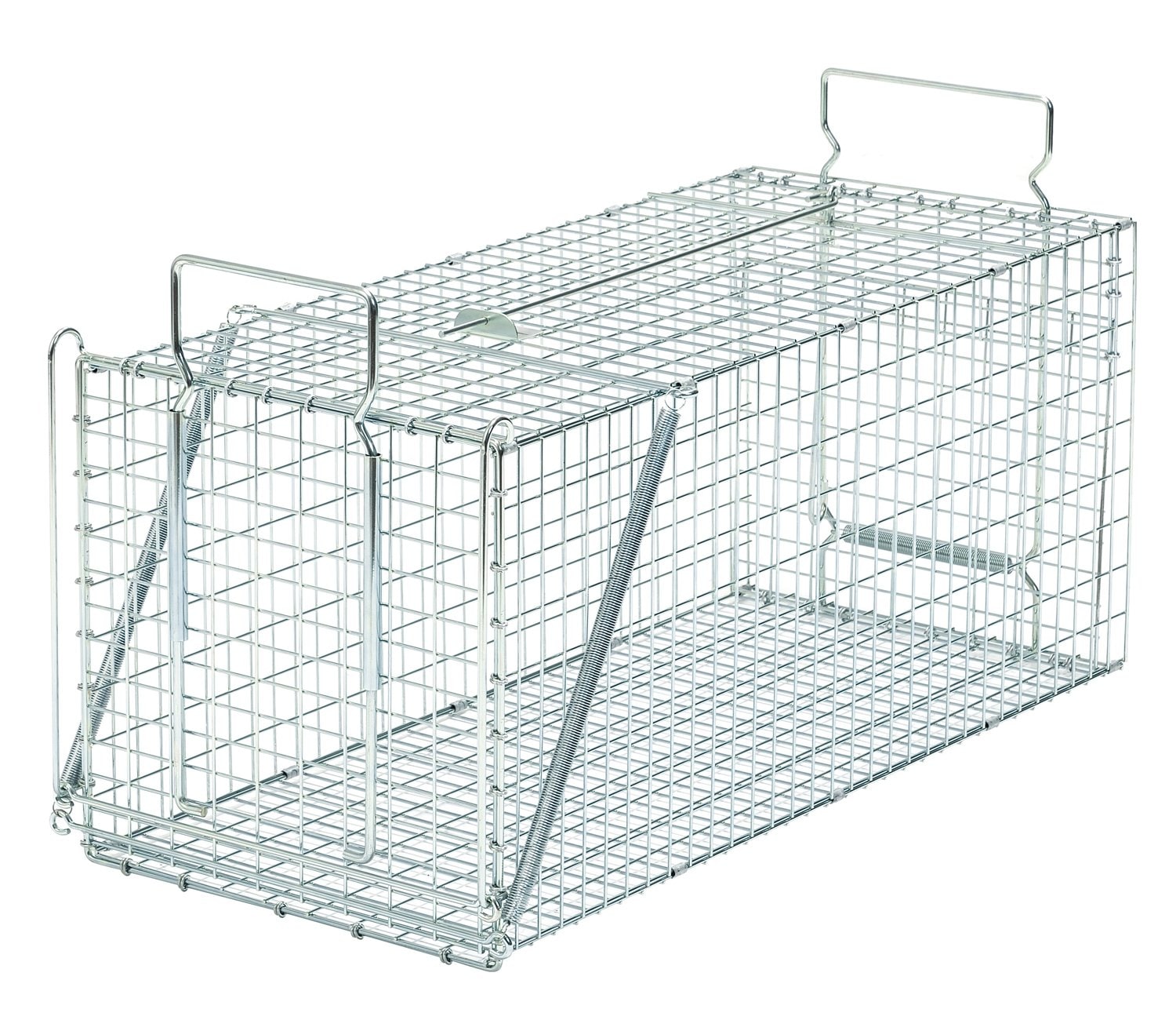 送料無料 栄工業 栄ヒルズ 捕獲器 D type No.202 IT-2 対象動物イタチ(オス) シルバー