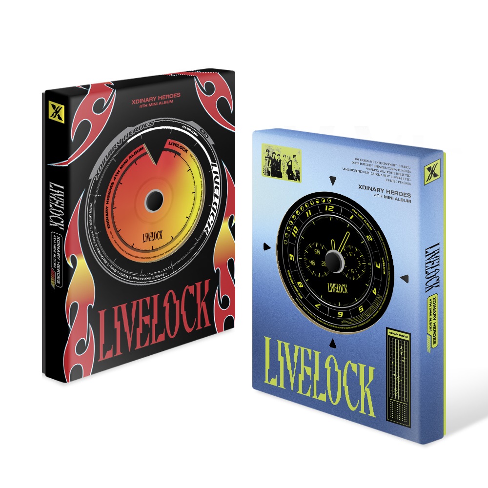 (未開封新品) Xディナリーヒーローズ XDINARY HEROES - ミニ4集 Livelock 2種セット