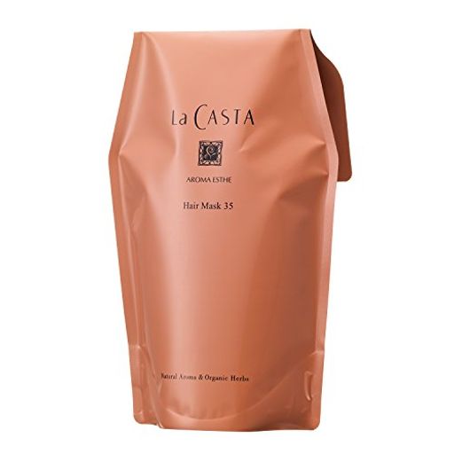 LA CASTA (ラ・カスタ) アロマエステ ヘアマスク 35 ( ヘアトリートメント ) 【 傷んだ髪のケアに 】 植物の力で毛先までしっとりなめらかなツヤ髪へ [リフィル]