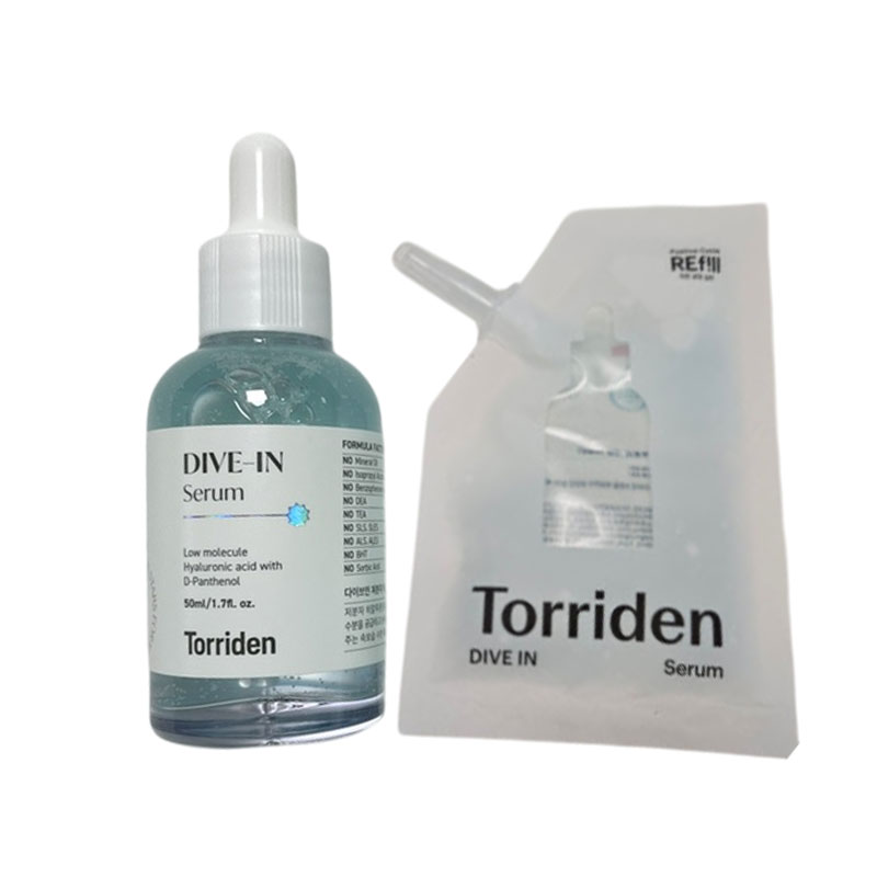 ダイブイン低分子ヒアルロン酸セラム50ml詰め替え企画（＋詰め替えパック50ml）