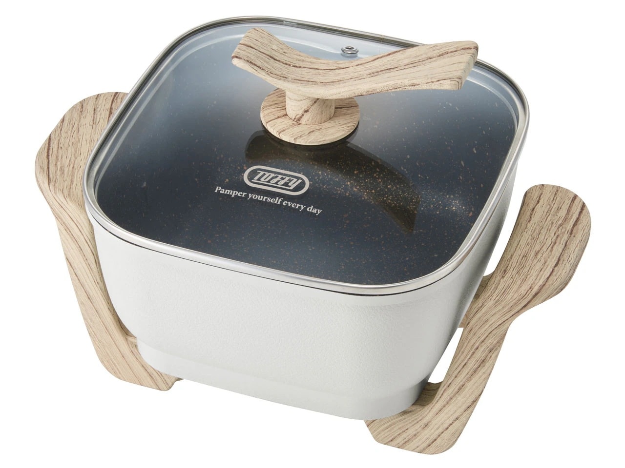 Toffy K-HP3-AW [アッシュホワイト] ホットプレート