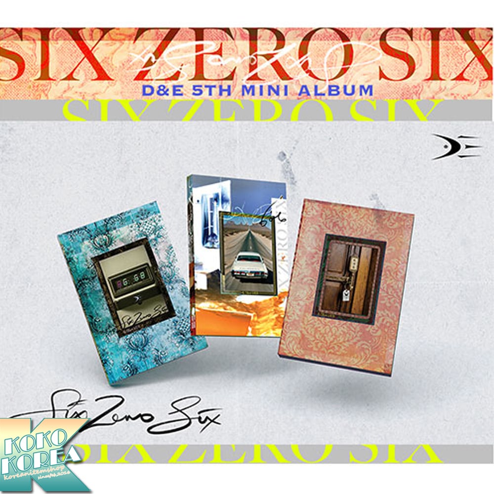 Super Junior D&E - ミニアルバム 5集 606 3種セット