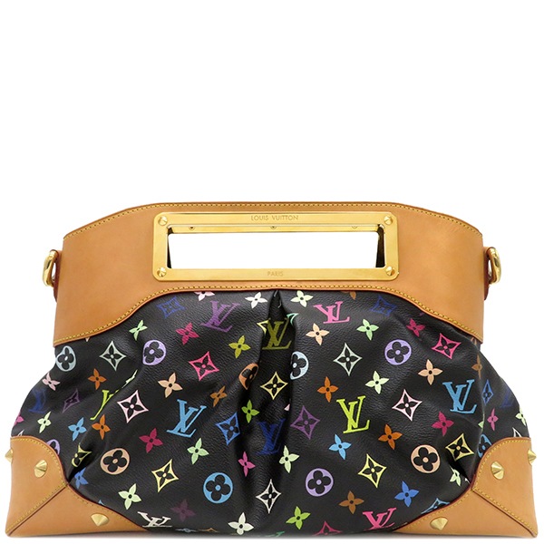 ルイヴィトン LOUIS VUITTON 2WAYバッグ ジュディ GM モノグラムマルチカラー ノワール ゴールド金具 黒 ショルダー ハンドバッグ M40254 TH0079 【保存袋】【中古】