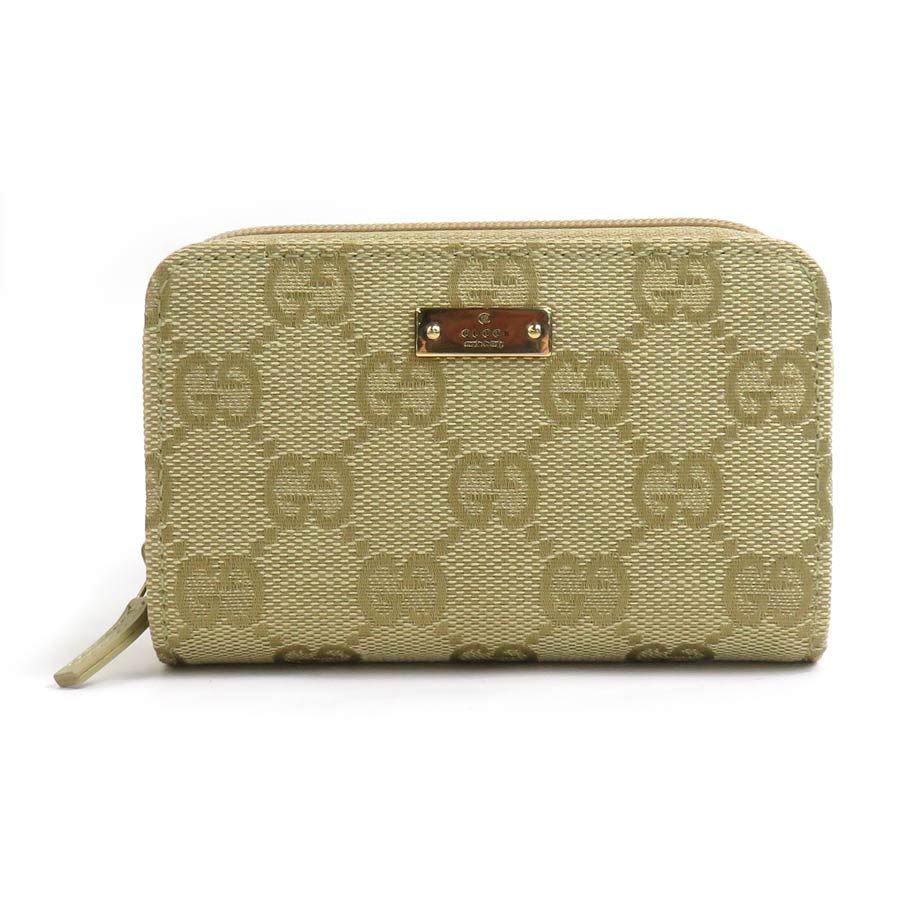 グッチ GUCCI キーケース カードケース GGキャンバス ライトカーキ ユニセックス 90629 e61077a