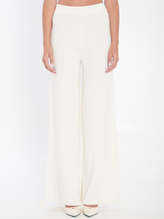 MAX MARA Women Straight Pants 2521336011600 WHITE