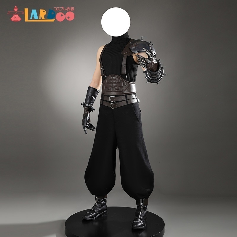 【工場直販 品質保証】 FF7 ファイナルファンタジーVII クラウド・ストライフ FINAL FANTASY VII Cloud Strife コスチューム コスプレ衣装/靴