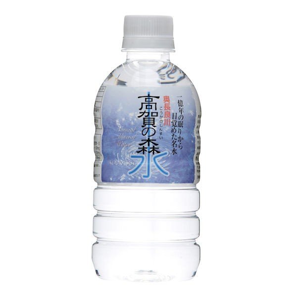 奥長良川名水 高賀の森水 350ml×24本入【12ケース】国産 天然軟水 弱アルカリ性 水 ミネラルウォーター モンドセレクション