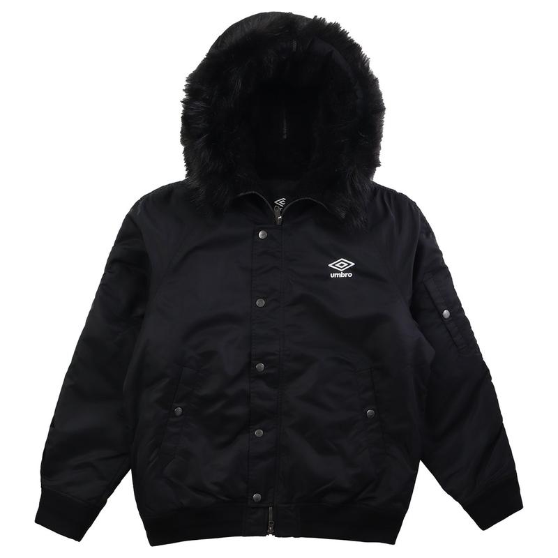 男性 N2B 変形航空ジャンパー UQ421CPJO4 BLK