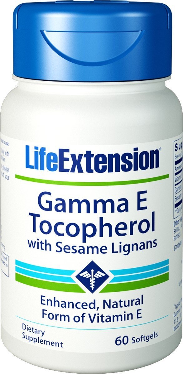 Life Extension - Gamma E Tocopherol With Sesame Li