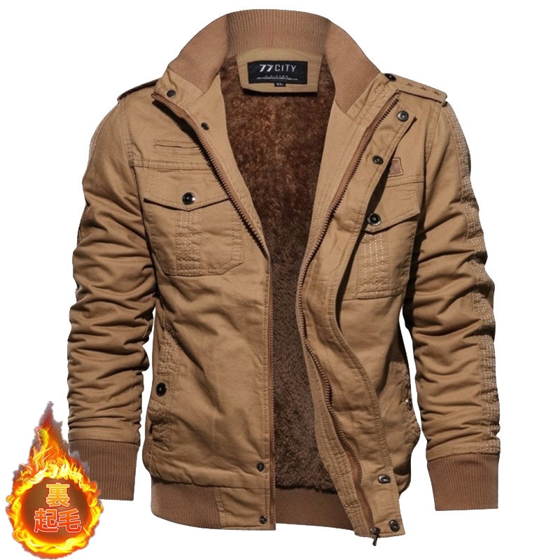 ミリタリージャケット メンズ アメカジ アメリカ ジャケット ボアジャケット アウトドア アウター 裏起毛 秋冬 寒さ対策
