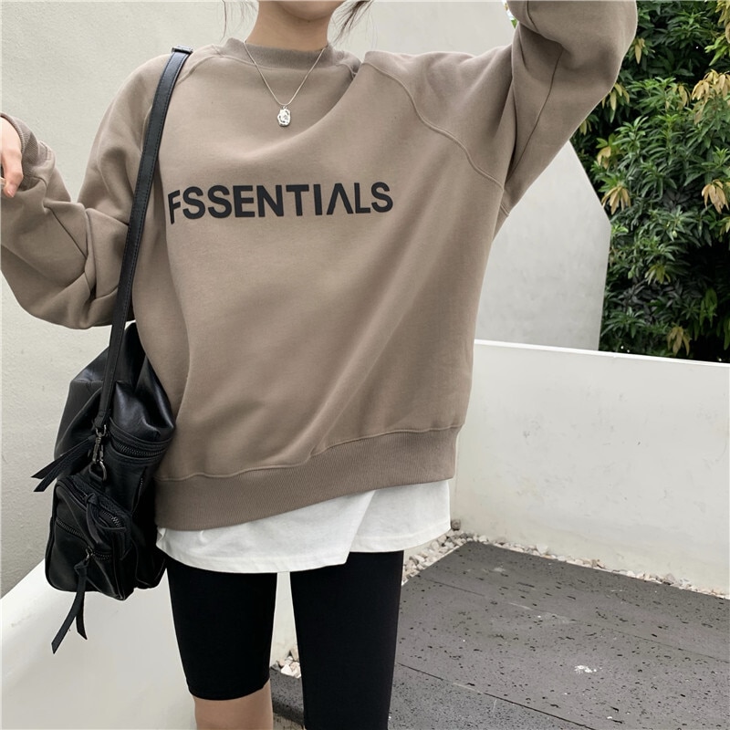 【送料無料】レディース オーバーサイズ 裏起毛 トップス スウェット トレーナー プルオーバー