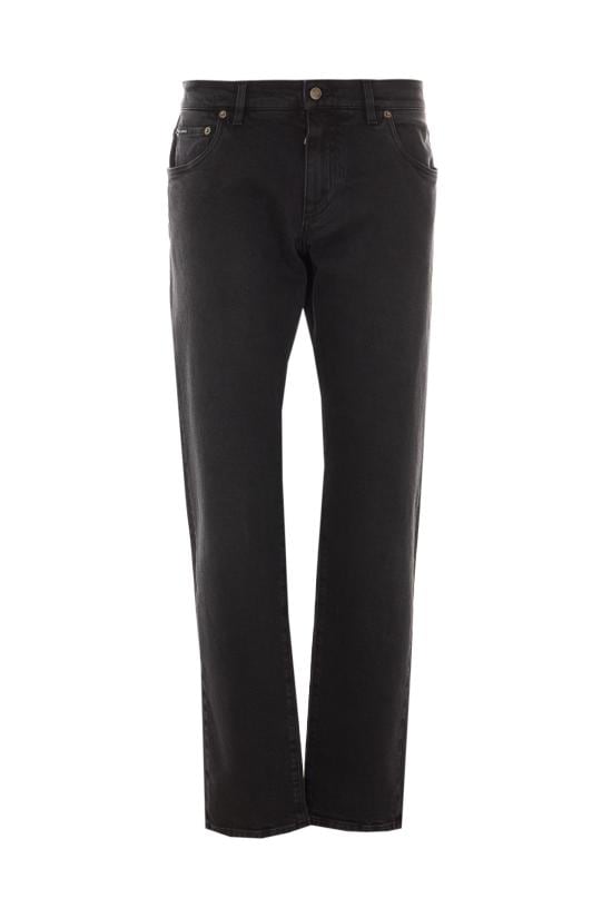DOLCE & GABBANA Men Straight Pants GY07CD G8OX1S9001 Black