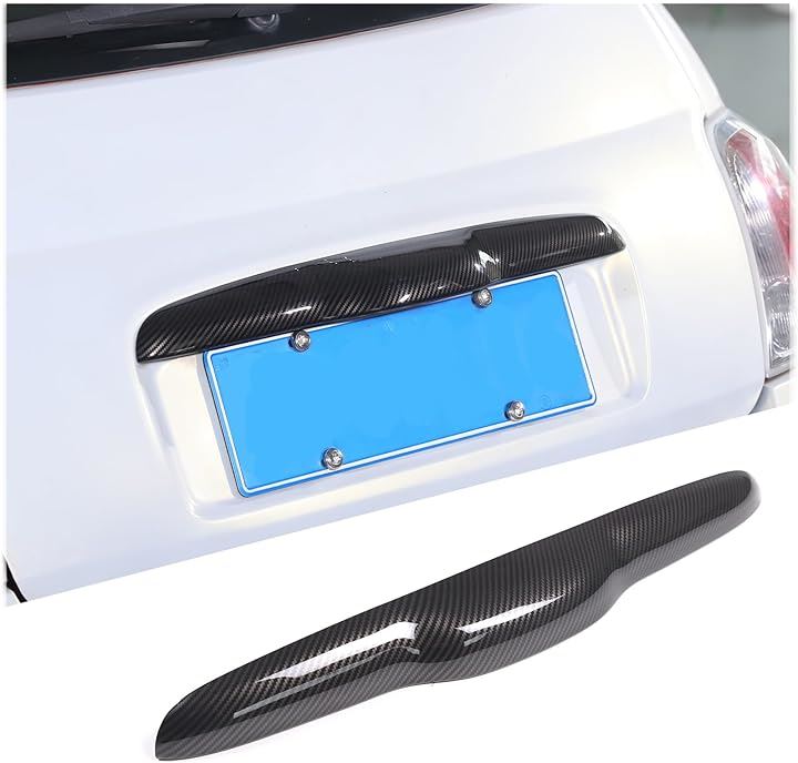 新型 フィアット 500 20102023に適用 リアドアハンドルフレーム ドアグリップ ハンドルトリム ABS製 取付簡単 貼付タイプ( カーボン調)