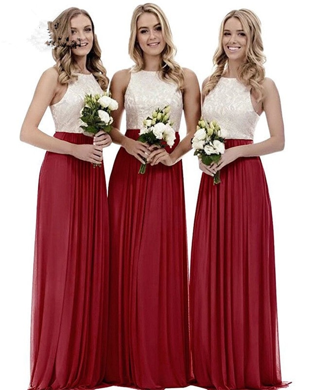 【2枚購入で 3oo円OFF】結婚式の花嫁介添人ドレスはエレガントでエレガントな雰囲気でスリムな春の春の花嫁介添人グループレース姉妹スカート