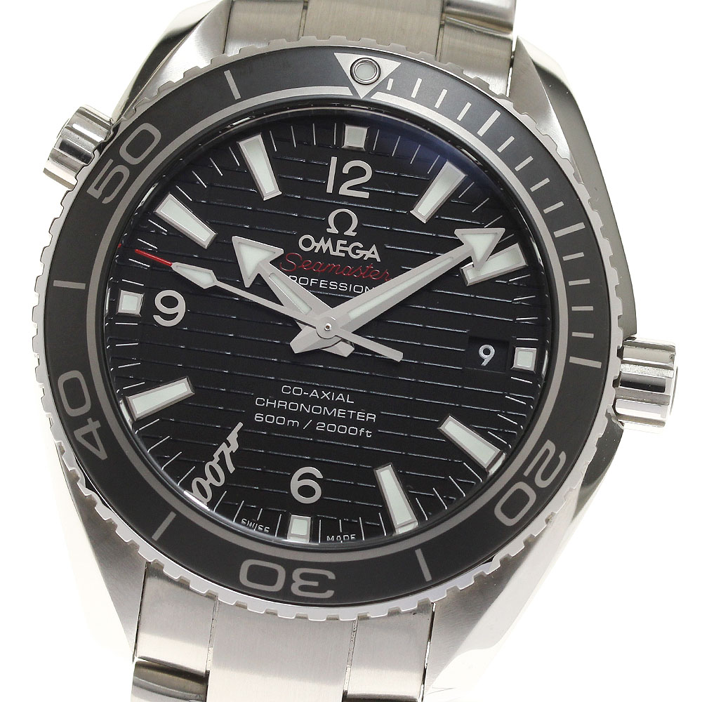 オメガ OMEGA 232.30.42.21.01.004 シーマスター プラネットオーシャン 007限定 コーアクシャル 自動巻き メンズ 美品 _815393【中古】