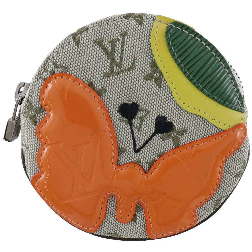 コントドゥフェ・ポルトモネ・ロン M92271 コインケース モノグラムミニキャンバス カーキ MI0062 レディース 中古品 A-ランク 27,820円