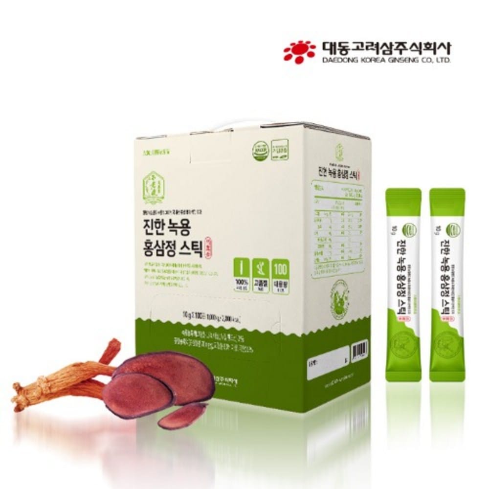 大東高麗三濃澄んだ紅参精スティック10ml100包（100日分） 記憶力改善 免疫力増進疲労改善