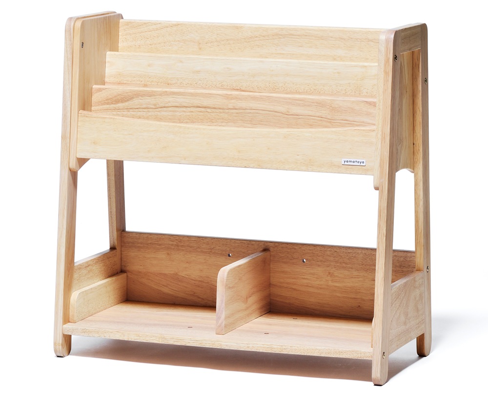 大和屋 ノスタ3KブツクシエルフN8ナチユラル ノスタ3 キッズブックシェルフ 6036389