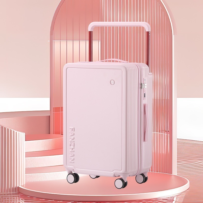 2025 新しい荷物女性学生多機能パスワード搭乗ボックス大容量トロリー旅行ケース