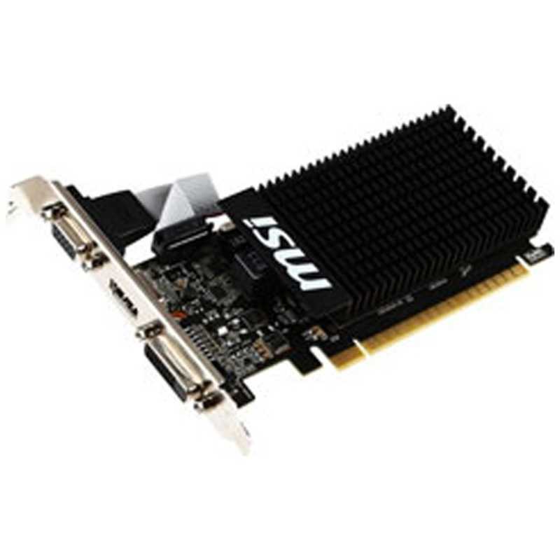 MSI　グラフィックボード NVIDIA GeForce GT 710搭載 PCI-Express［2GB/GeForce GTシリーズ］バルク品　GT7102GD3HLP