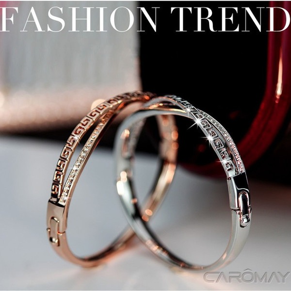 プレゼント スワロフスキークリスタル ブレスレット レディースアクセサリー