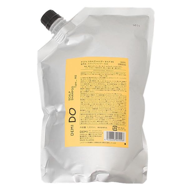 デミ ドゥ スカルプシャンプー Type_MS レフィル 1000ml 5,120円
