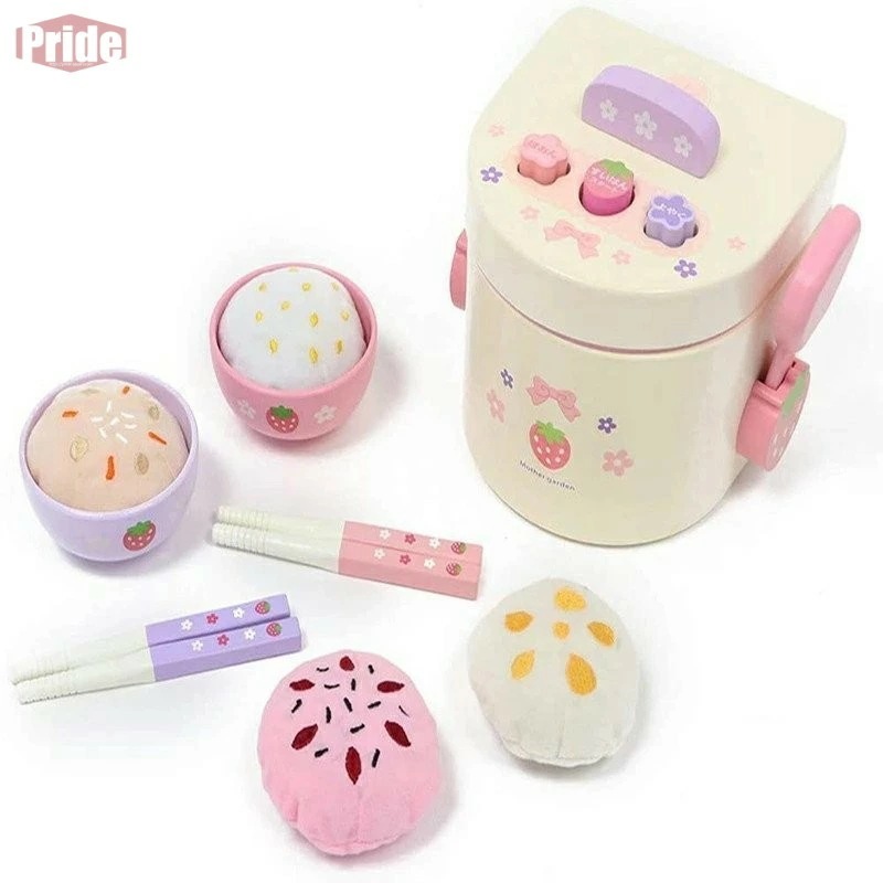 人気爆発おままごと おもちゃ 炊飯器 プレイハウス　ミルガーデン　木製　アプライアンスライスクッカーセット 知育玩具　クリスマスプレゼント