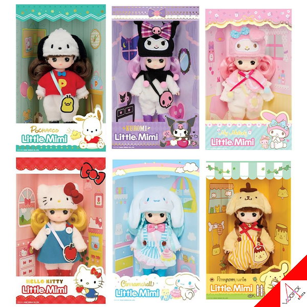 リトルミミ キーリング サンリオ マイメロディ コラボ 韓国限定　クロミ　キティ 6896804260.g_400-w-st_g.jpg