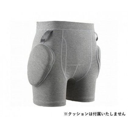 ラ・クッションパンツII 替えパンツのみ 紳士用 3905P グレー L 322240 U0528