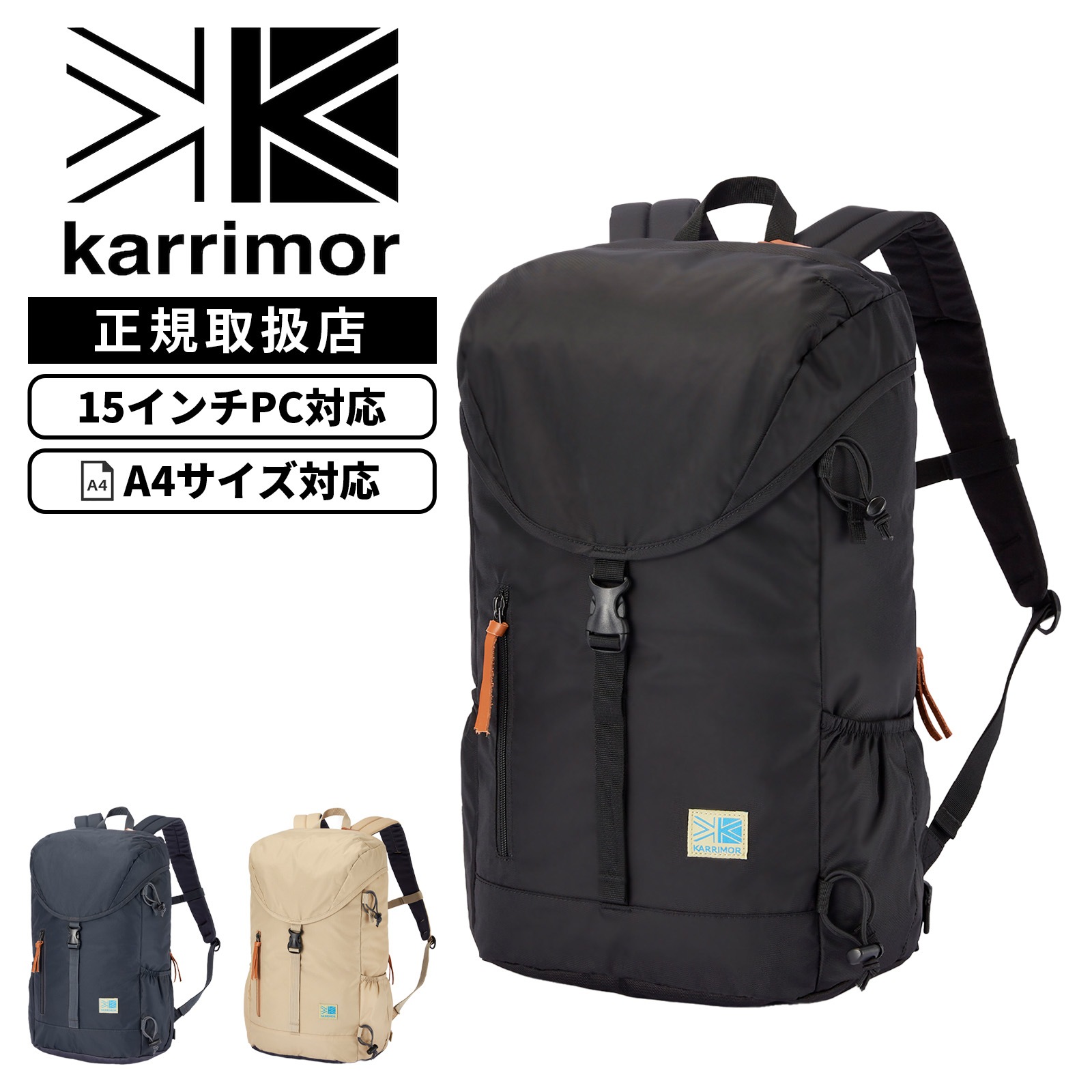 バッグ カジュアルバッグ バックパック リュック VT day pack R 27 メンズ レディース 501236 27L A4 15インチ PC収納 ポールキャリア ヒップベルト キーフック付き