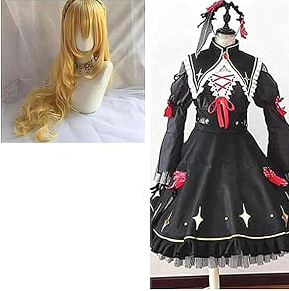 卯月コウ コスプレ Cosplay コス 衣装 仮装 服 バーチャル ハロウィン クリスマス 飾り ウィッグ付き