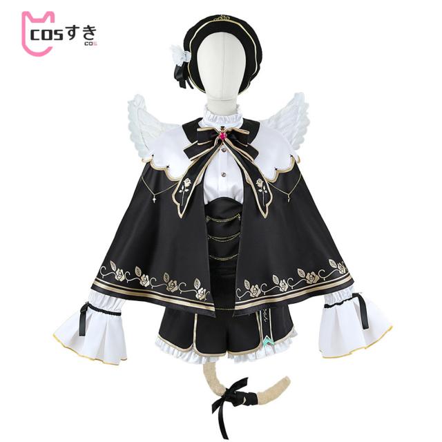 【短納期】YouTuber VTuber　胡桃あ コスプレ衣装 コスチューム　 イベント 変装 ハロウイン