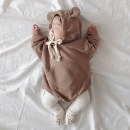 ベビー服 ロンパース 熊の形 可愛い子供服