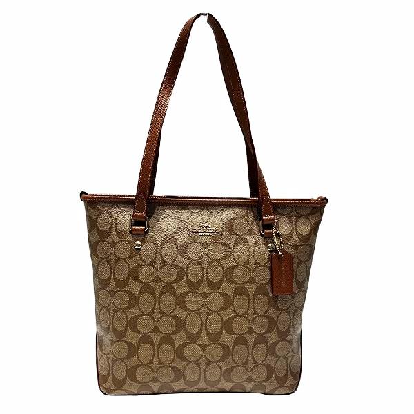 コーチ シグネチャー F34603 バッグ トートバッグ レディース 【中古】