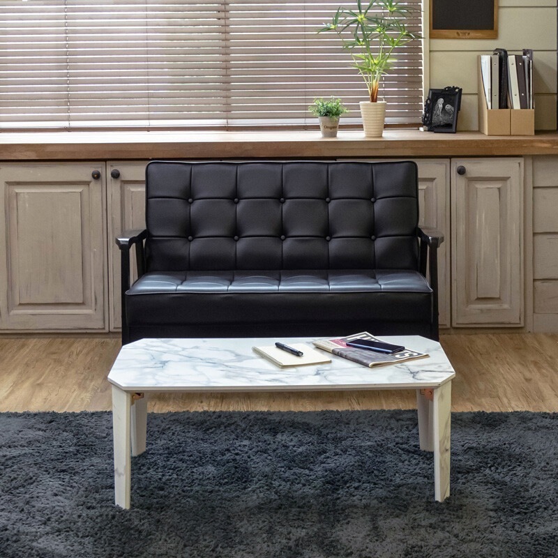 ローテーブル テーブル 折りたたみ おしゃれ 古材風 大理石柄 かわいい 完成品 センターテーブル リビングテーブル