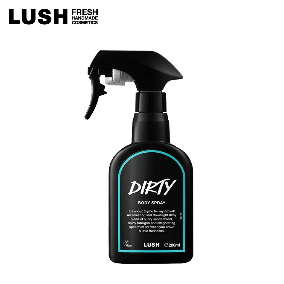 Qoo10] LUSH Dirty ダーティ ボディスプレー ボ