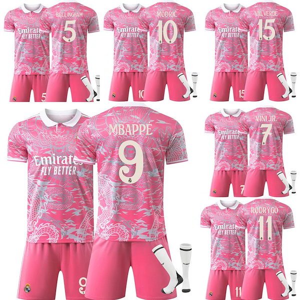 2526シーズンですレアル・マドリード MBAPPÉ 10番 長袖ジャージ L 2526