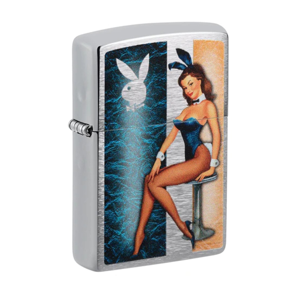 Zippo ジッポーライターコラボデザイン レギュラー 北米シリーズ 48374 Play Boy プリンティング