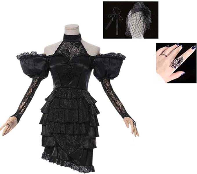 アイデンティティV 第五人格 アイデンティティ5 調香師 コスプレ 致命的な優しさ 礼服 ワンピース 衣装 髪飾り付属 ウィッグ追加可能 11,484円