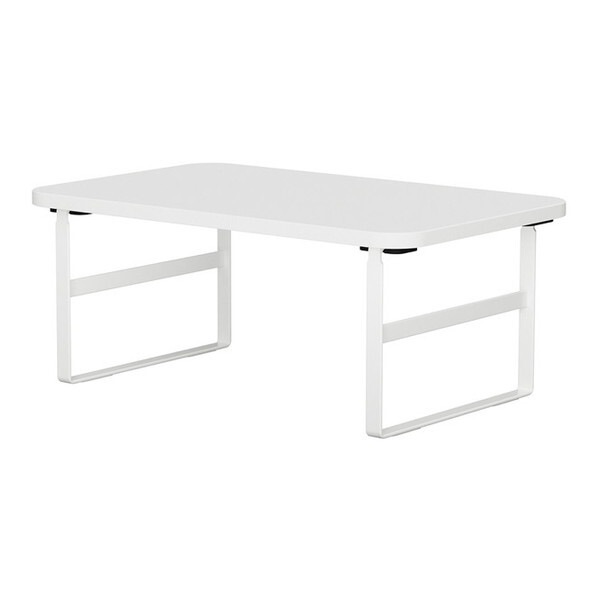 シンプルデスクトップラック 幅40cm×高さ16cm/ホワイト